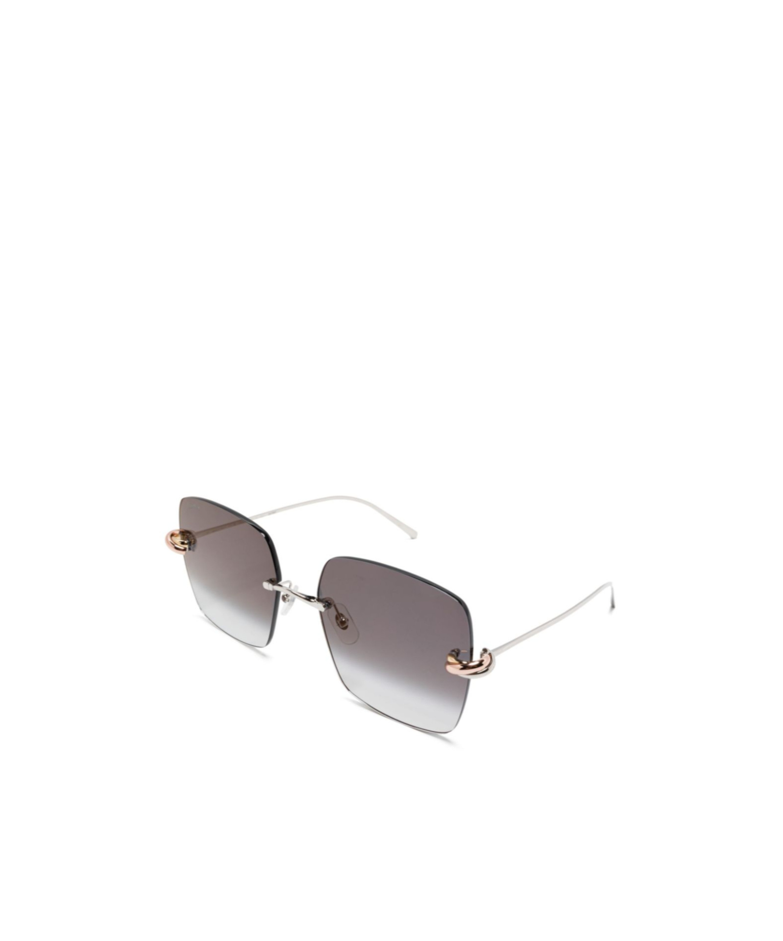 Cartier Gradient-lens Sunglasses In Gray