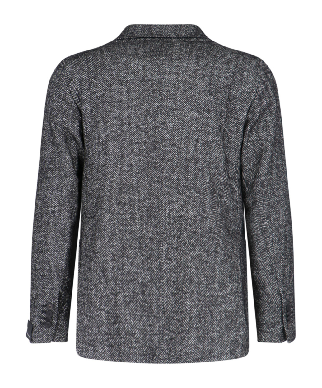 Tagliatore Tailored Suit Jacket Notch Lapel In Black