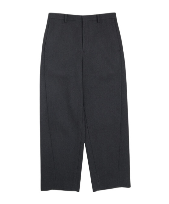 Auralee Belt-loop Casual Pants In Black
