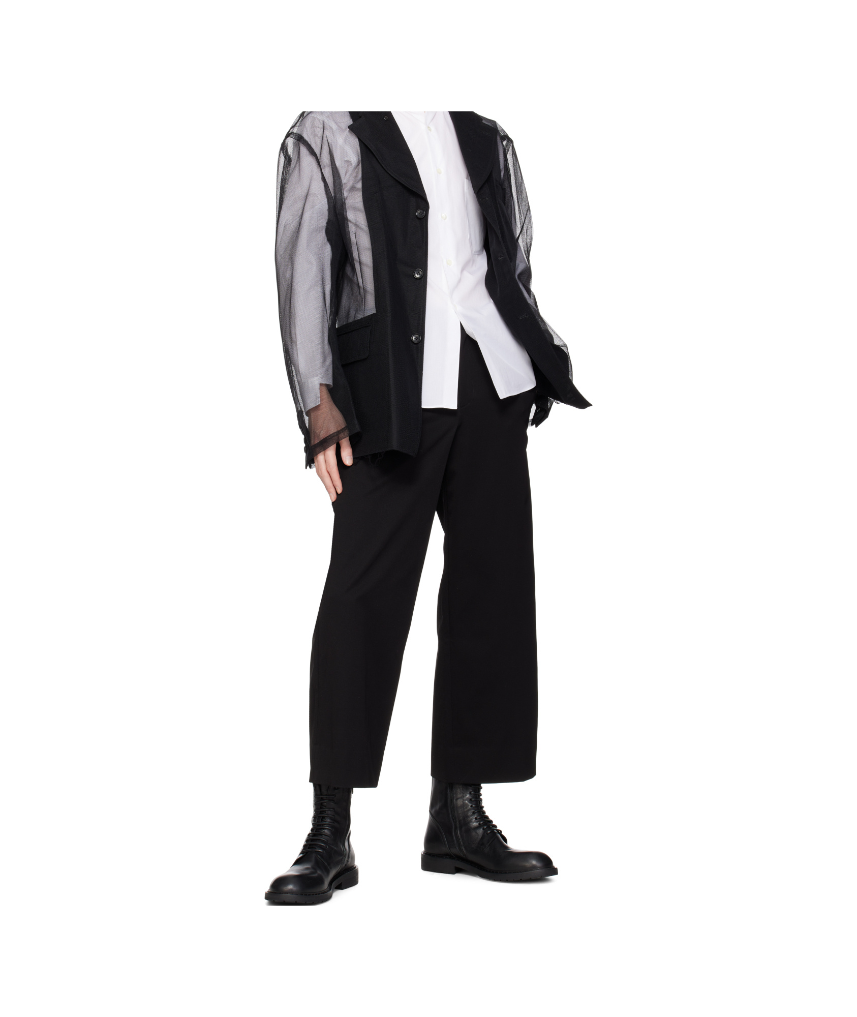 Comme Des Garçons Gabardine Trousers