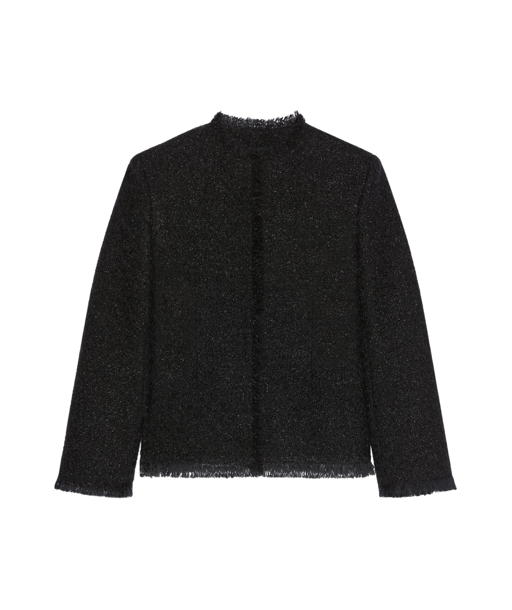 Givenchy Veste En Tweed Et Lurex In Black