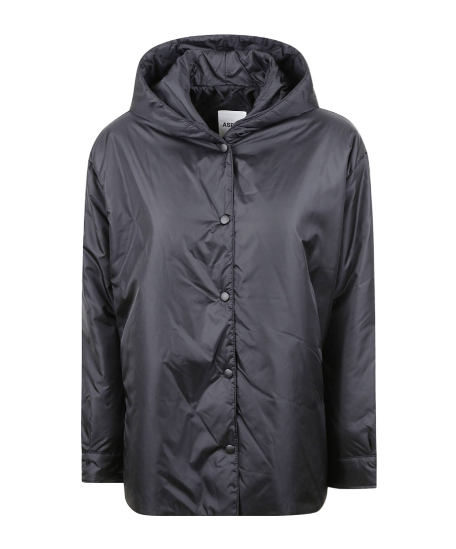 Aspesi Hooded Jacket In Black
