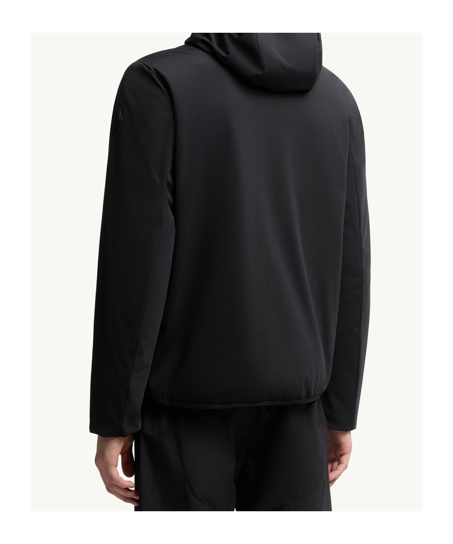 Moncler Batisse Nylon Blend Down Jacket In Black