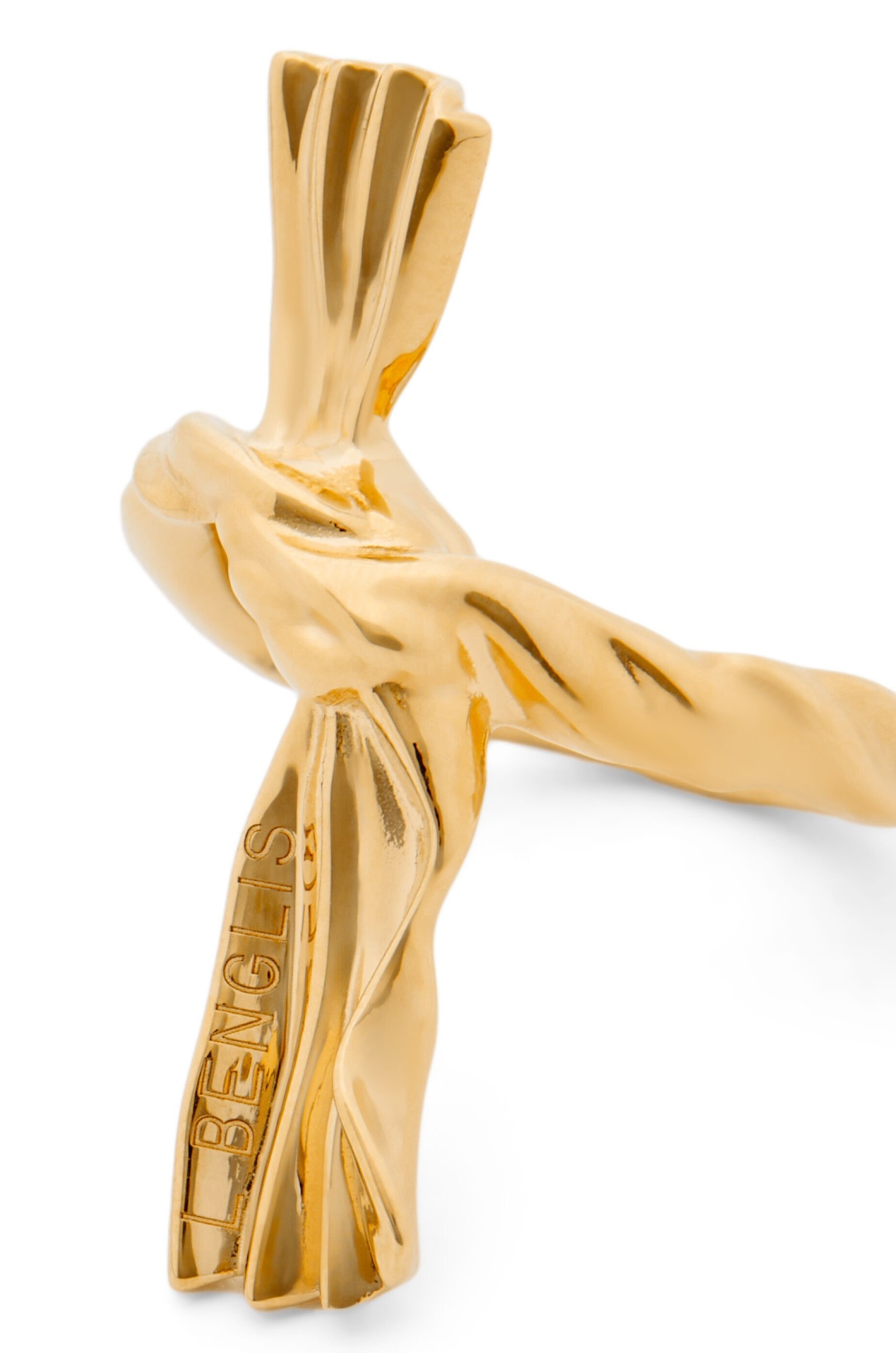 Loewe Knuckle Not Ring In Gold In Gold