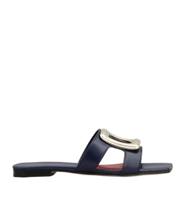 ROGER VIVIER VIV' BY THE SEA MULES IN LEATHER