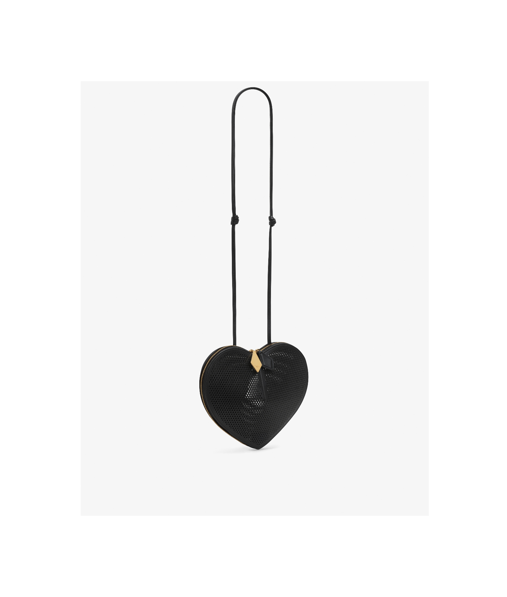 Alaïa Le Coeur Shoulder Bag In Black