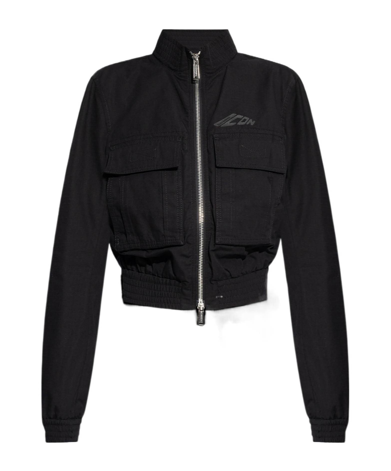 Dsquared2 Icon Bomber Jacket In Black