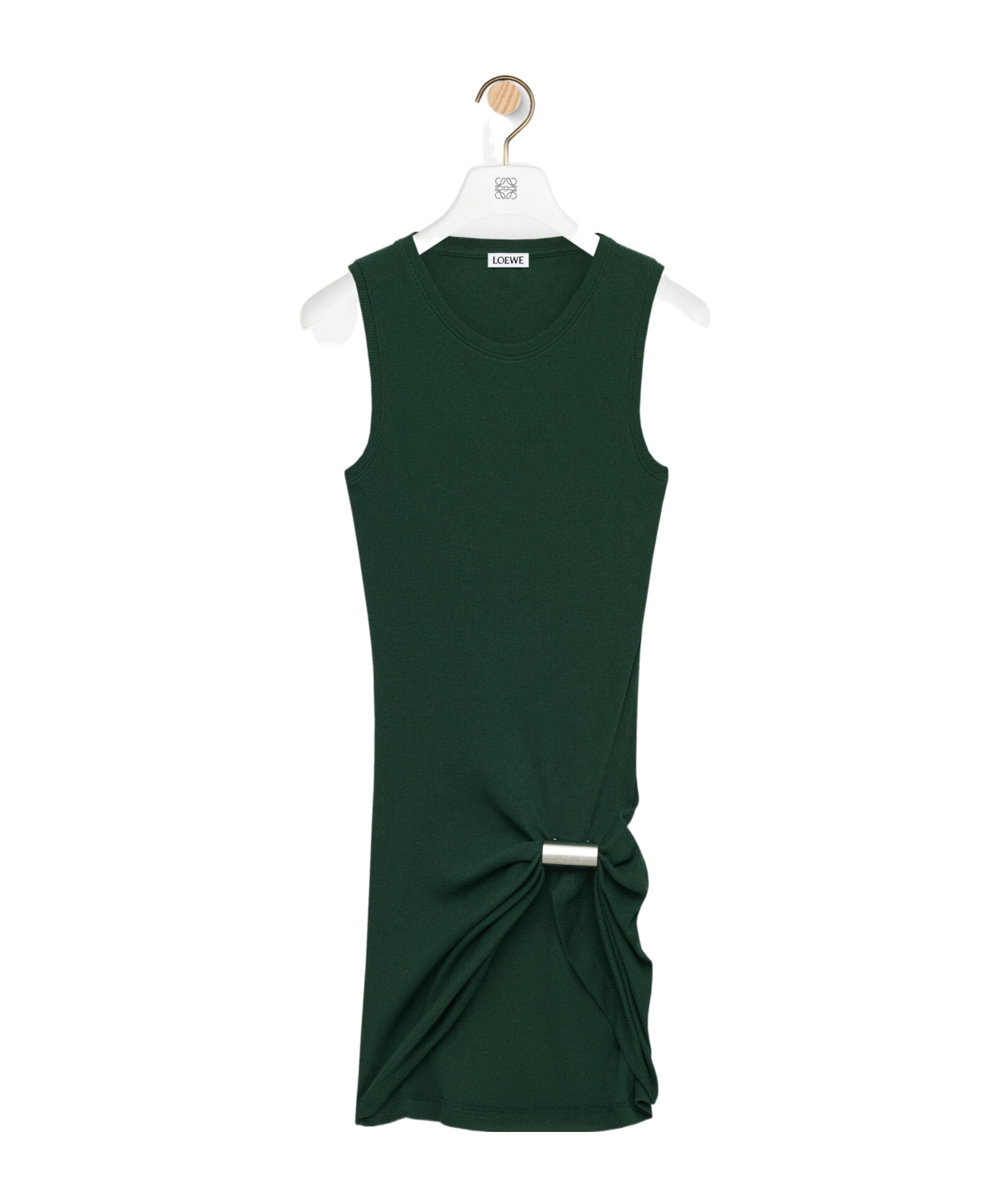 Loewe Cotton Vest In Green