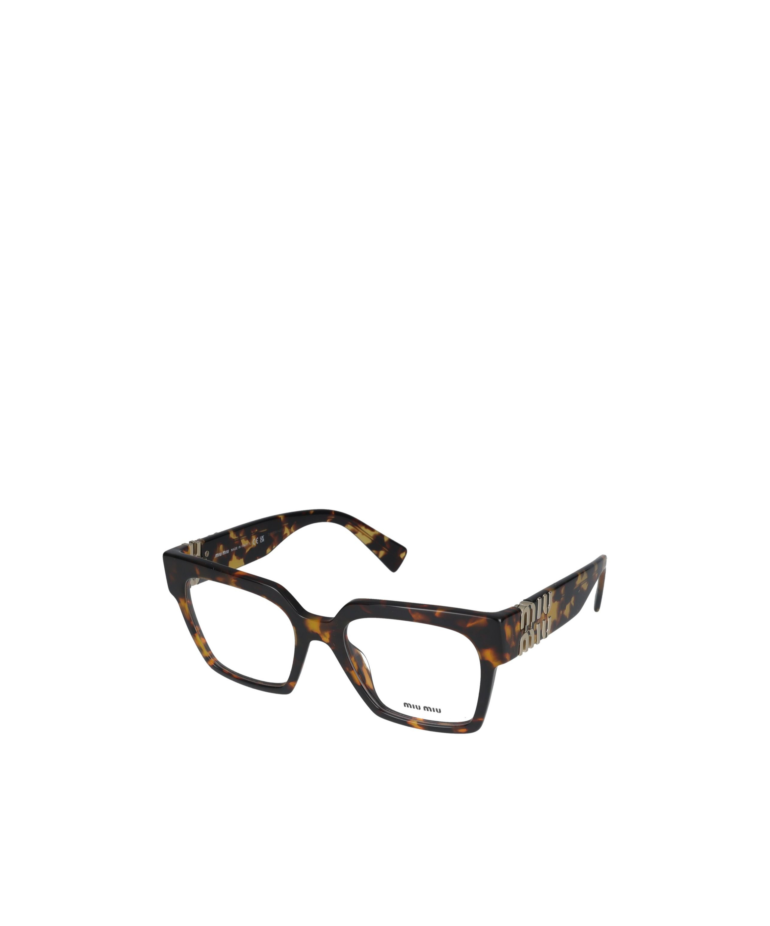 Miu Miu Eyewear Square-frame Glasses In White