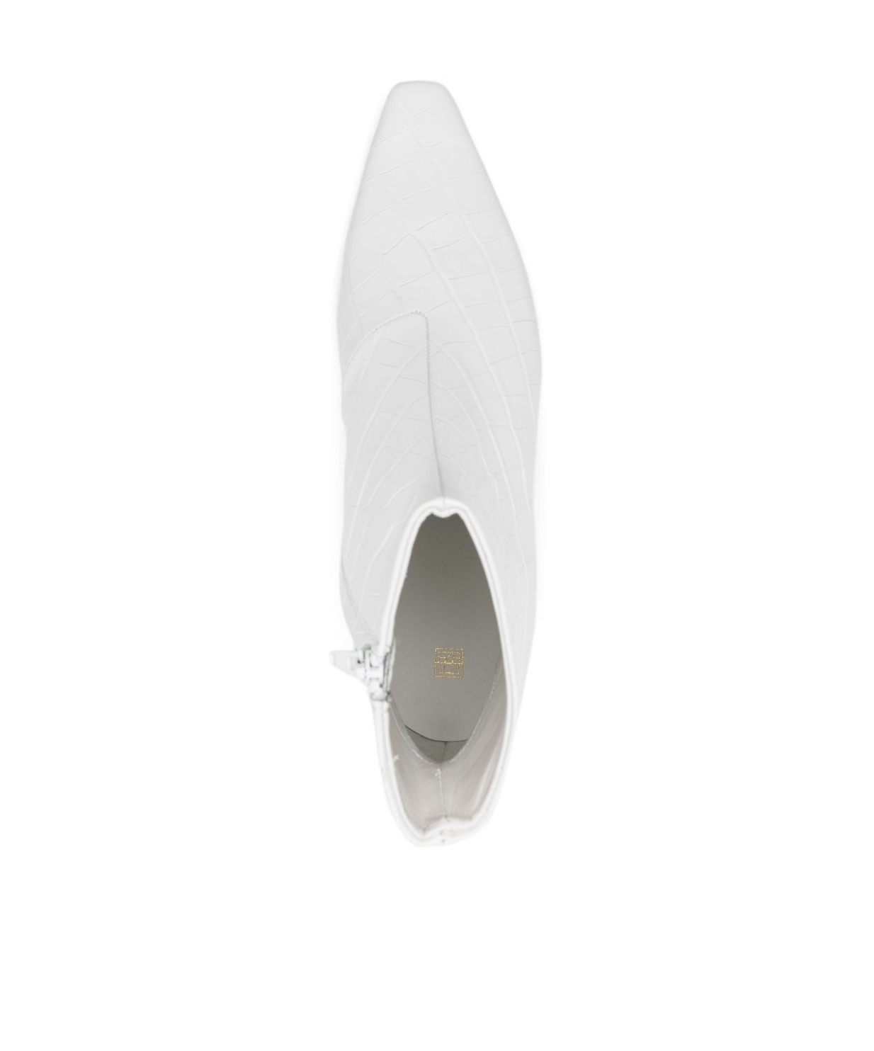 Totême Toteme Leather Boots In White