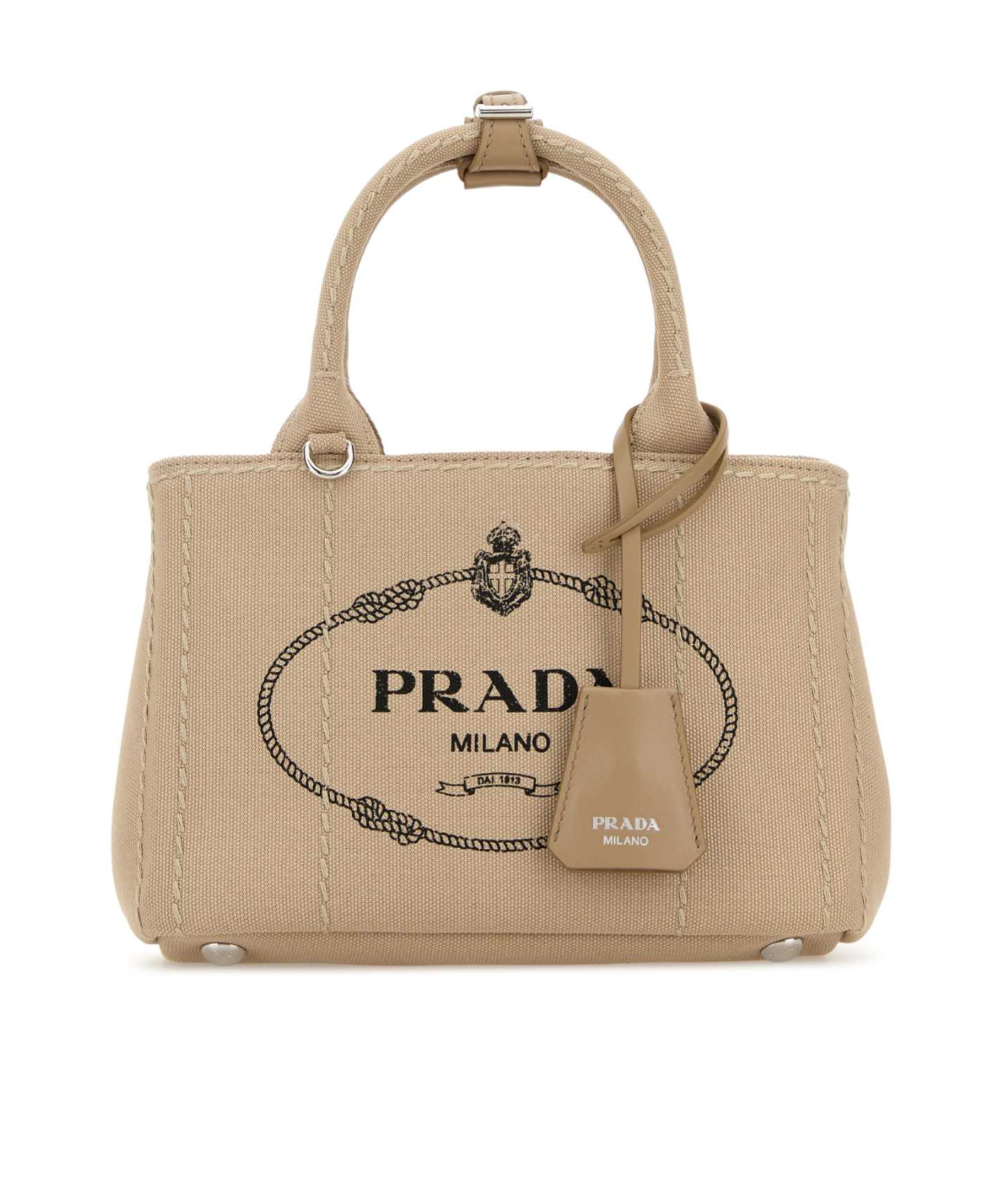 Prada Jardinière Tote Bag In Sand