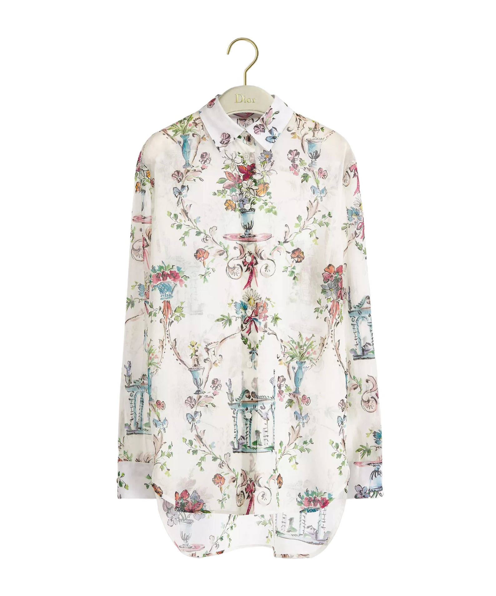 Dior Iviera Blouse In White