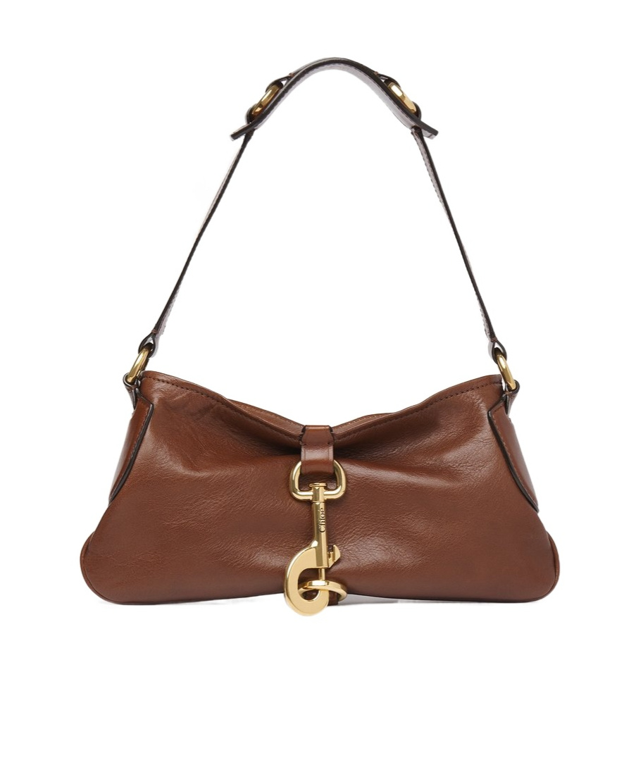 Chloé Kerala Shoulder Bag In Brown