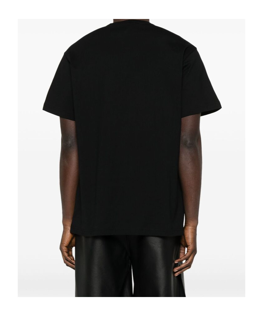 Versace Jeans Short-sleeved T-shirt In Black