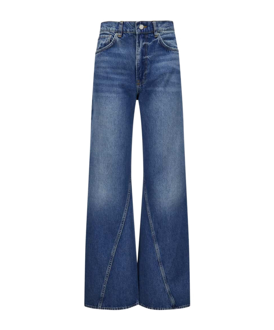 ANINE BING ZIP-FLY FASTENER JEANS