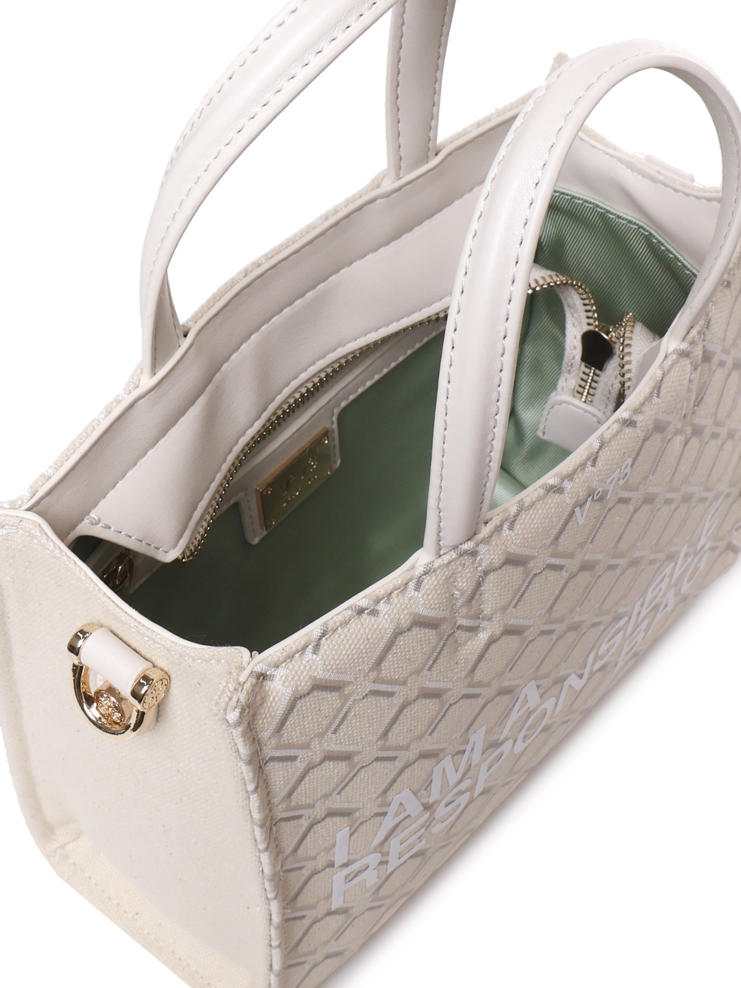 V73 V73 RESPONSIBILITY ZIPPED CROSSBODY BAG