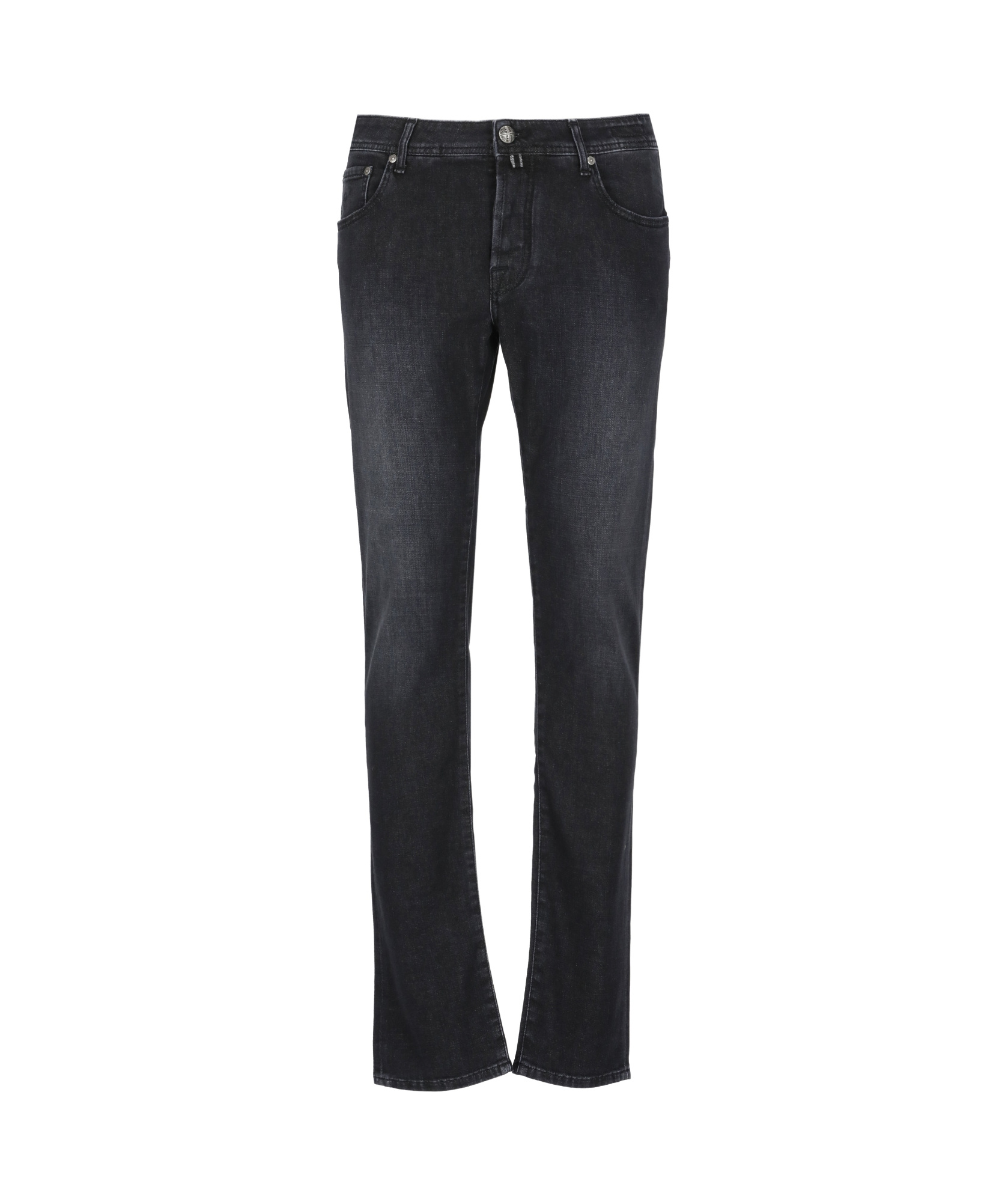 Jacob Cohen Black Cotton Nick Jeans In Black