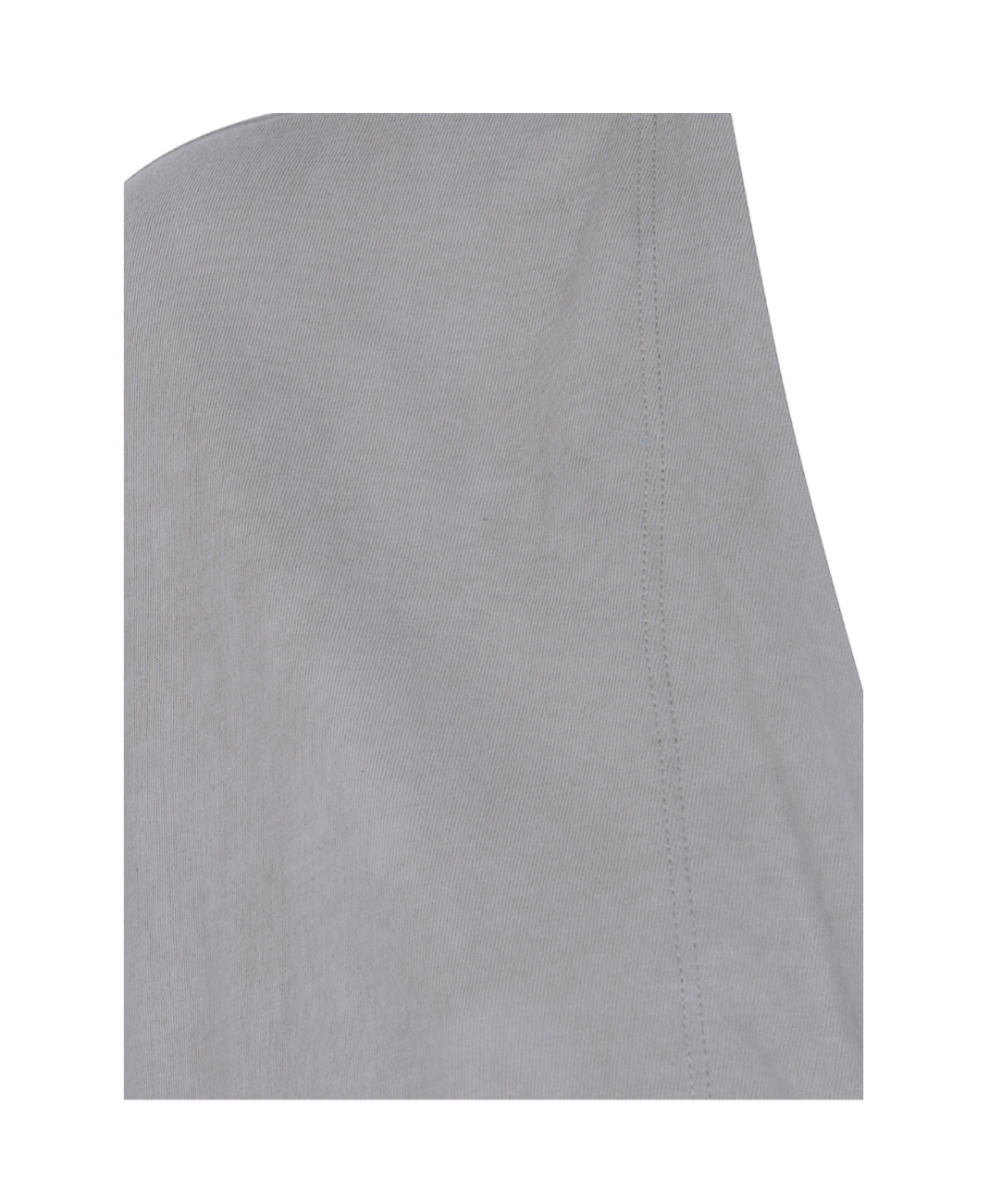 Ziggy Chen Collarless Jersey T-shirt In Gray