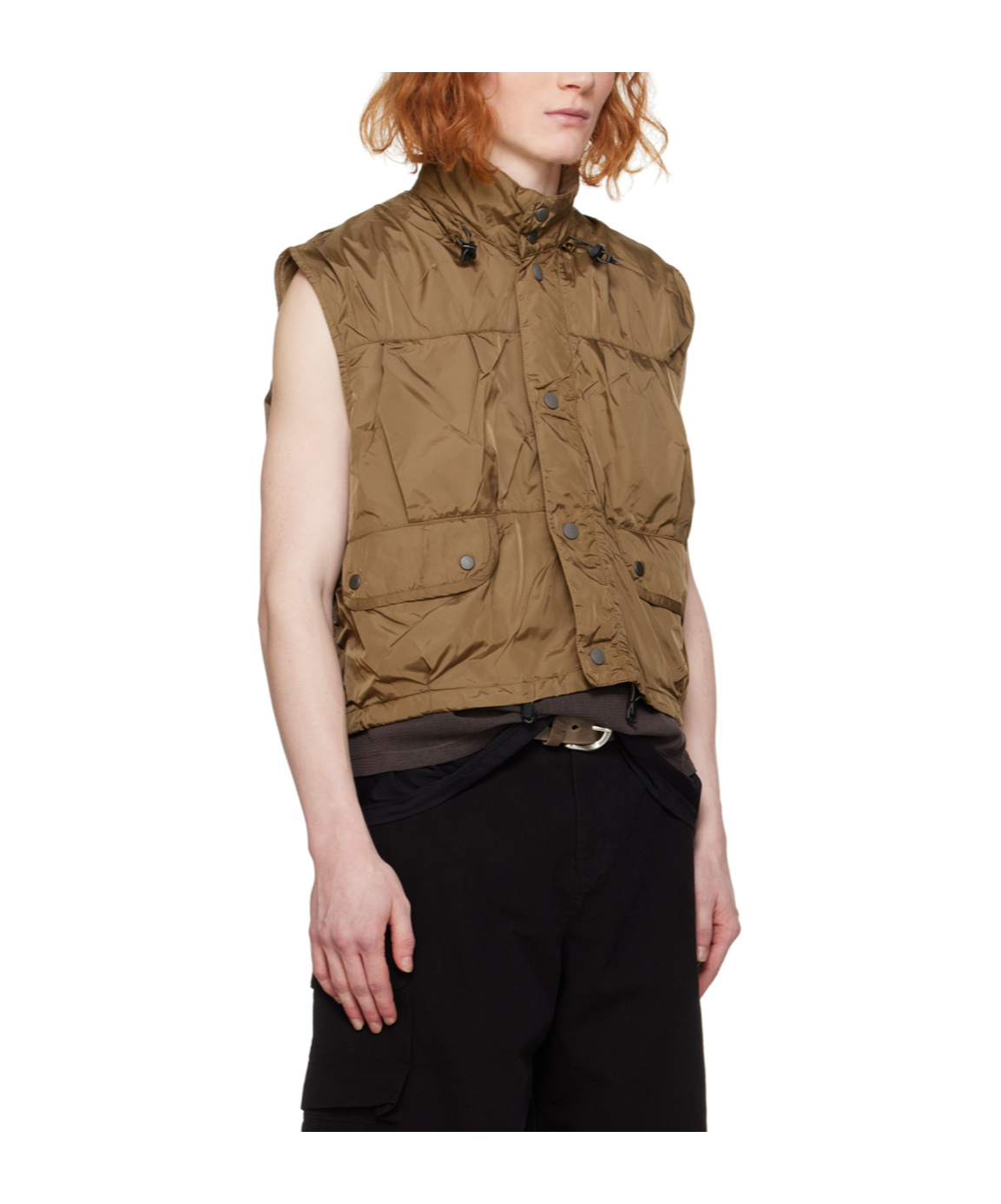 Our Legacy Taupe Exhale Vest In Brown