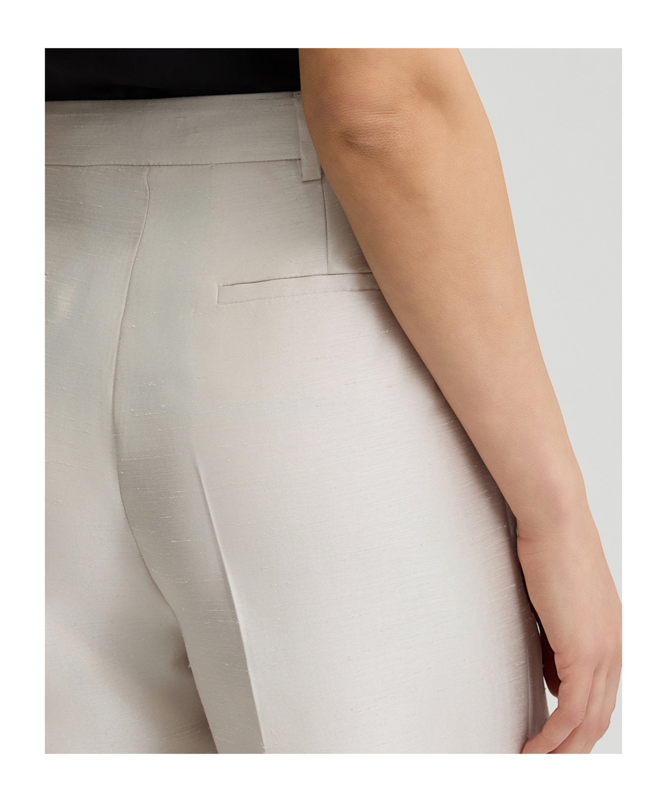 Liu •jo Long Shantung Trousers
