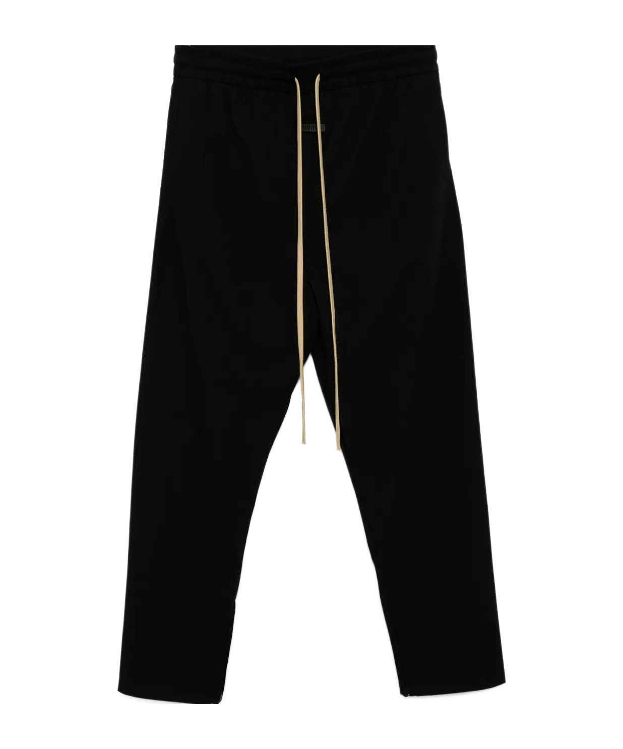 Fear Of God Elasticated Waist Drawstring Sweatpant With Side Pockets In Black
