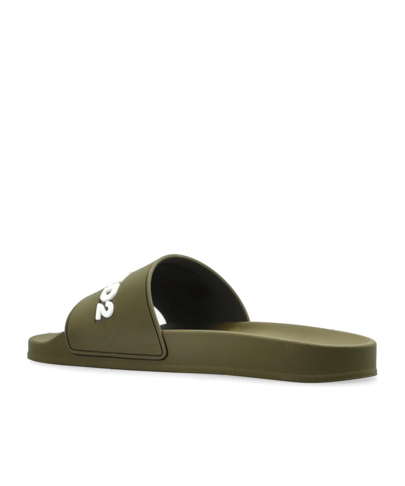 DSQUARED2 DSQUARED2 LOGO EMBOSSED SLIP-ON SLIDES