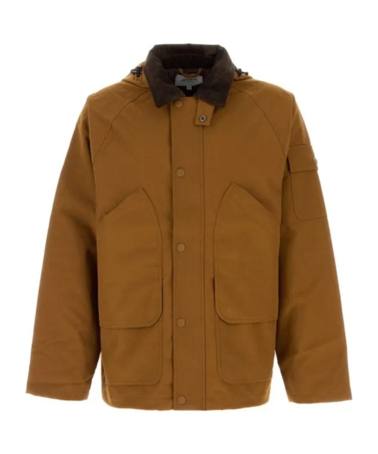 Carhartt Clarton Jacket In Brown