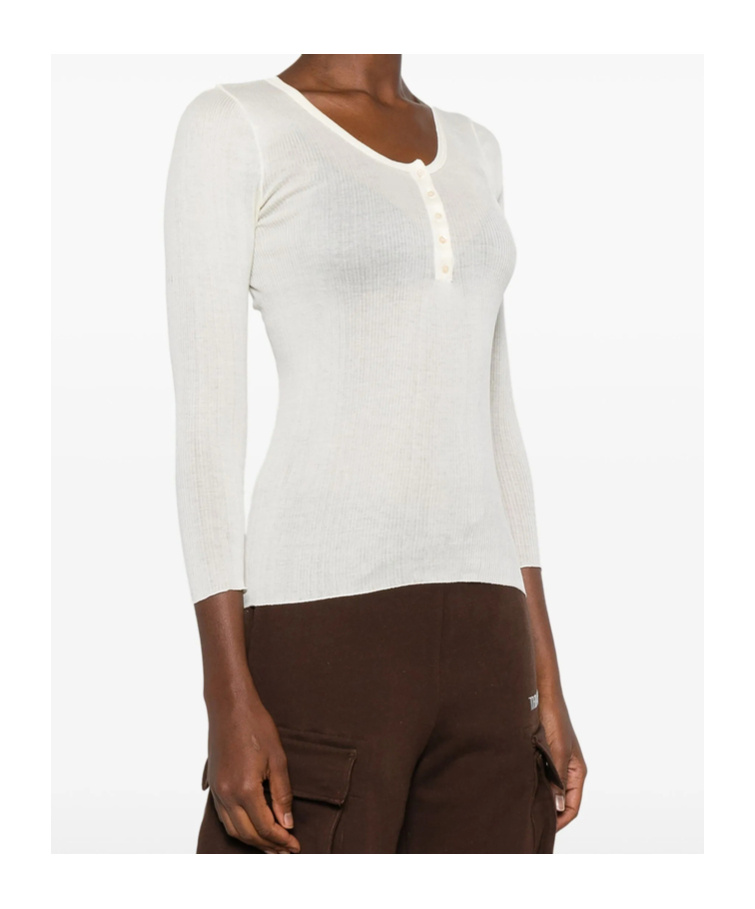 Isabel Marant Long Sleeve Cotton Top