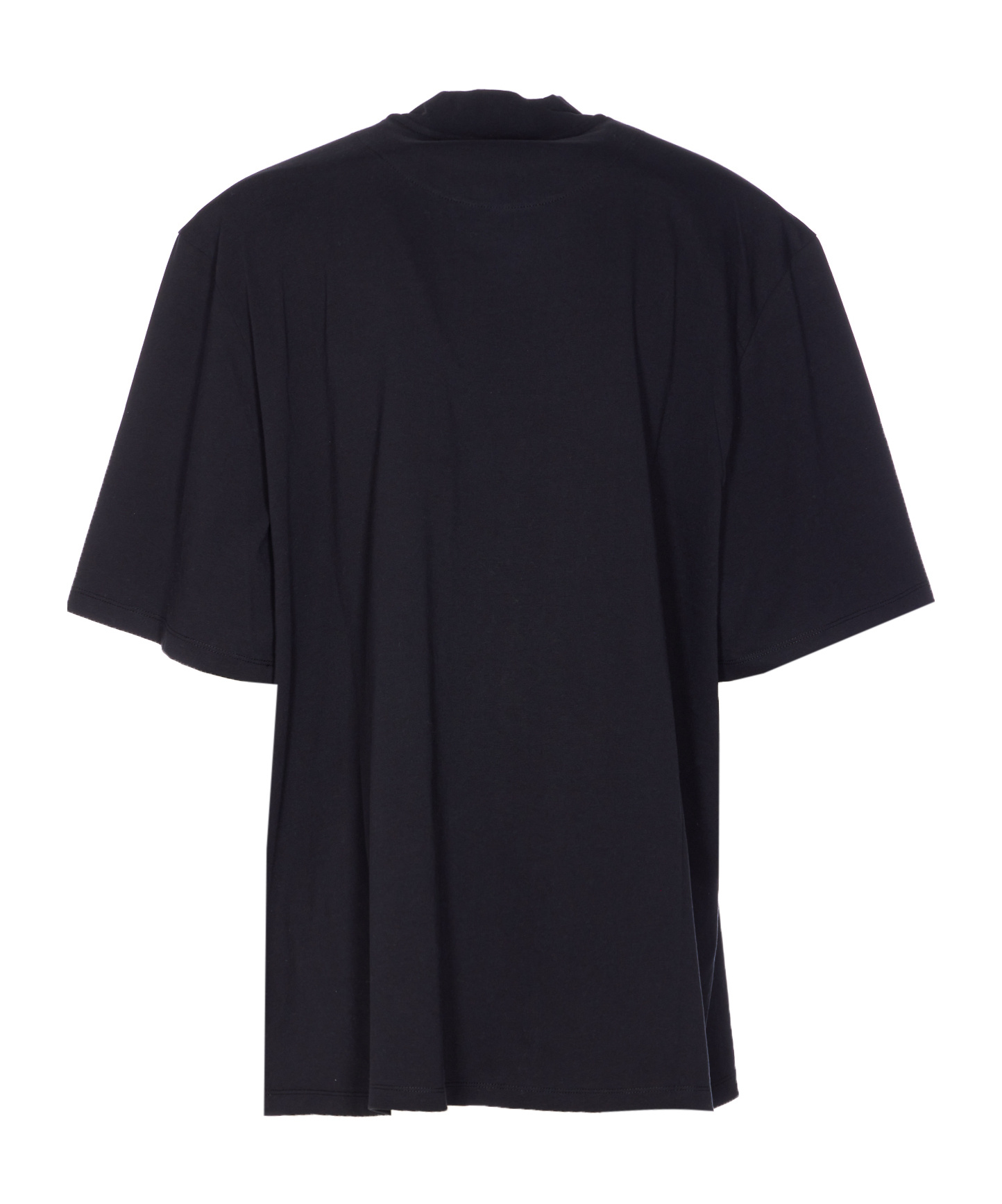 Attico T-shirt Black In Black
