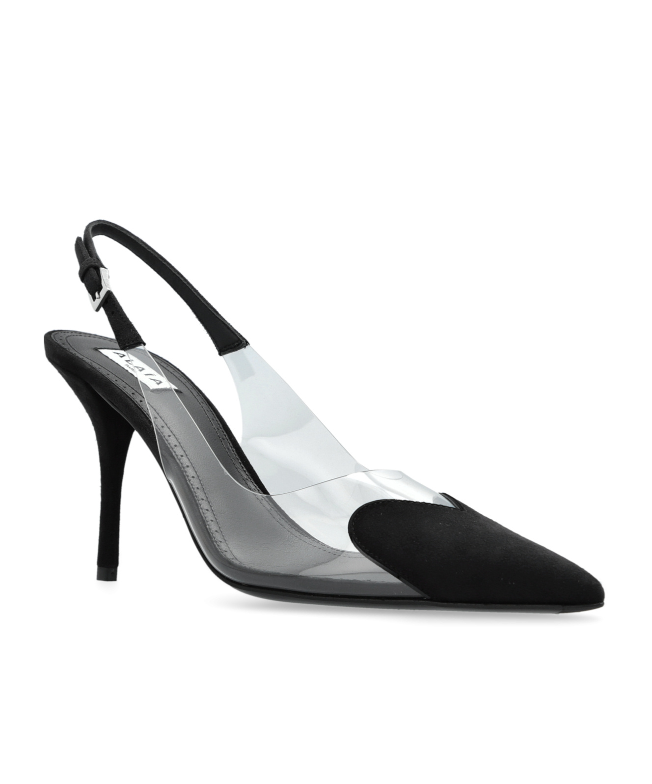 Alaïa Alaia Slingback Heel Le Coeur Lat. Black
