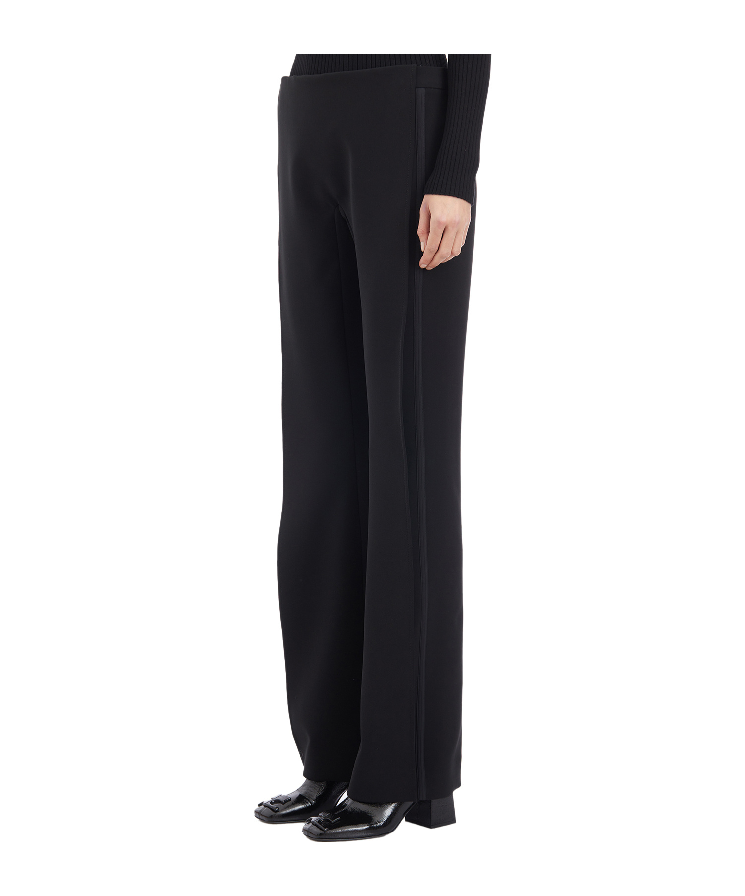 Courrèges Illusion Trousers In Black