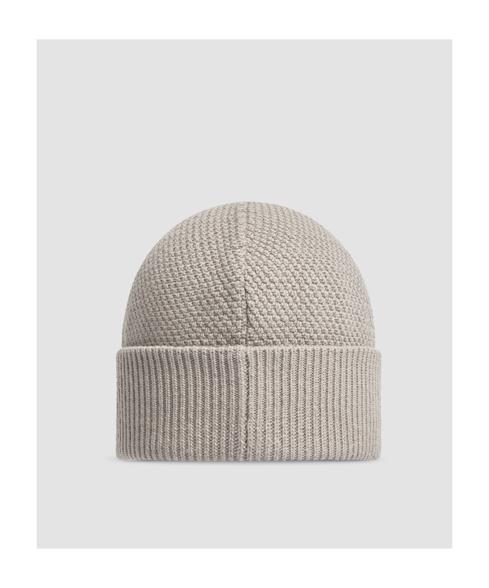 Moncler Wool Cap In Gray