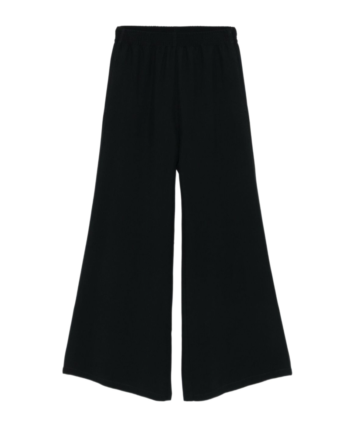 Fabiana Filippi Trousers Wide-leg Elasticated Waistband In Black