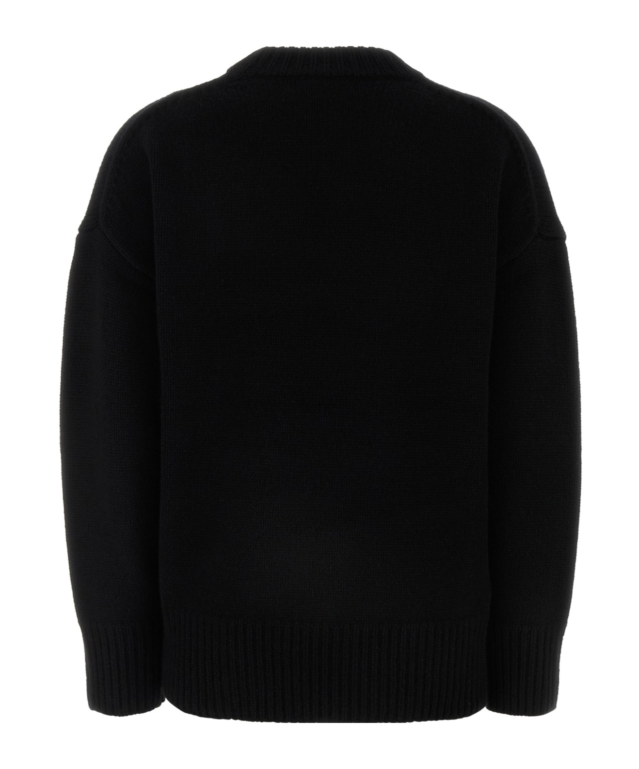 Co Oversized Crew Neck In Black