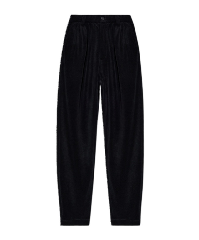 Giorgio Armani Tapered Trousers In Black
