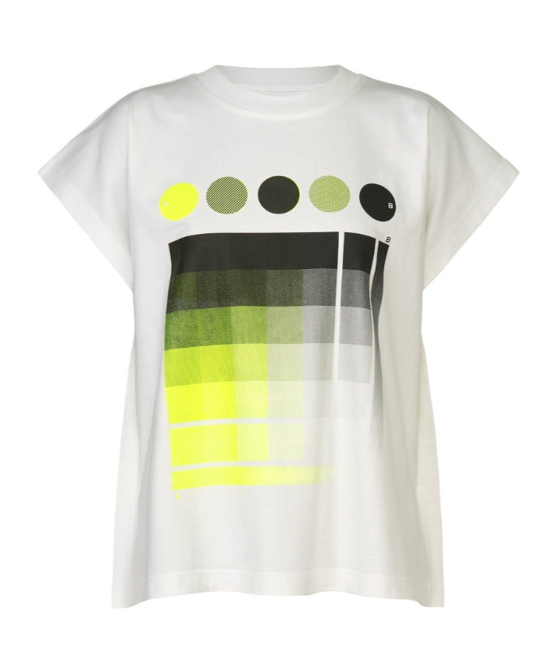 Issey Miyake Graphic-print T-shirt In White