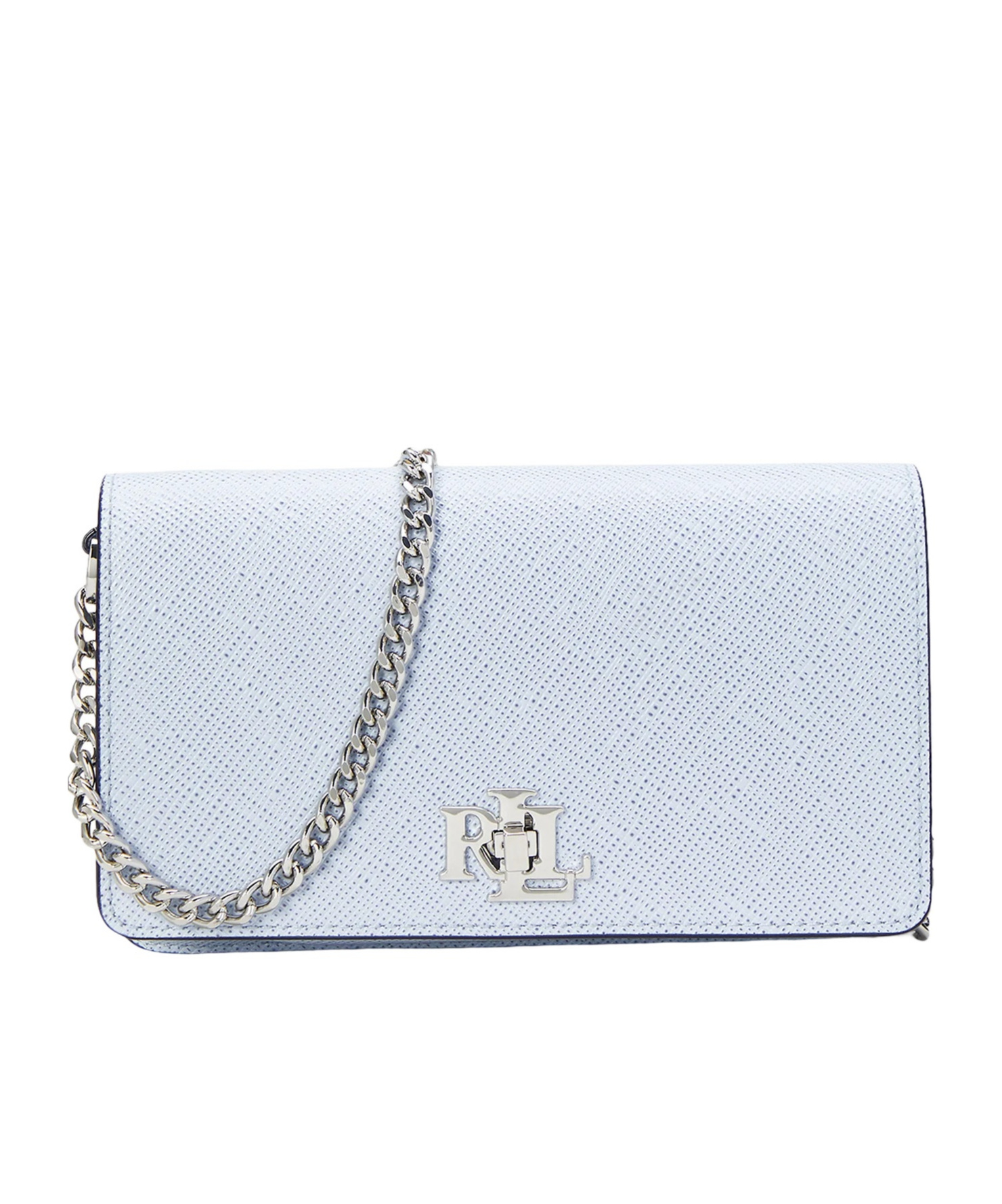 Ralph Lauren Flap Shoulder Bag In Blue