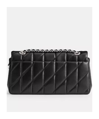 Coach Buy Now Tabby Shoulder Bag 26 With Quilting In Black