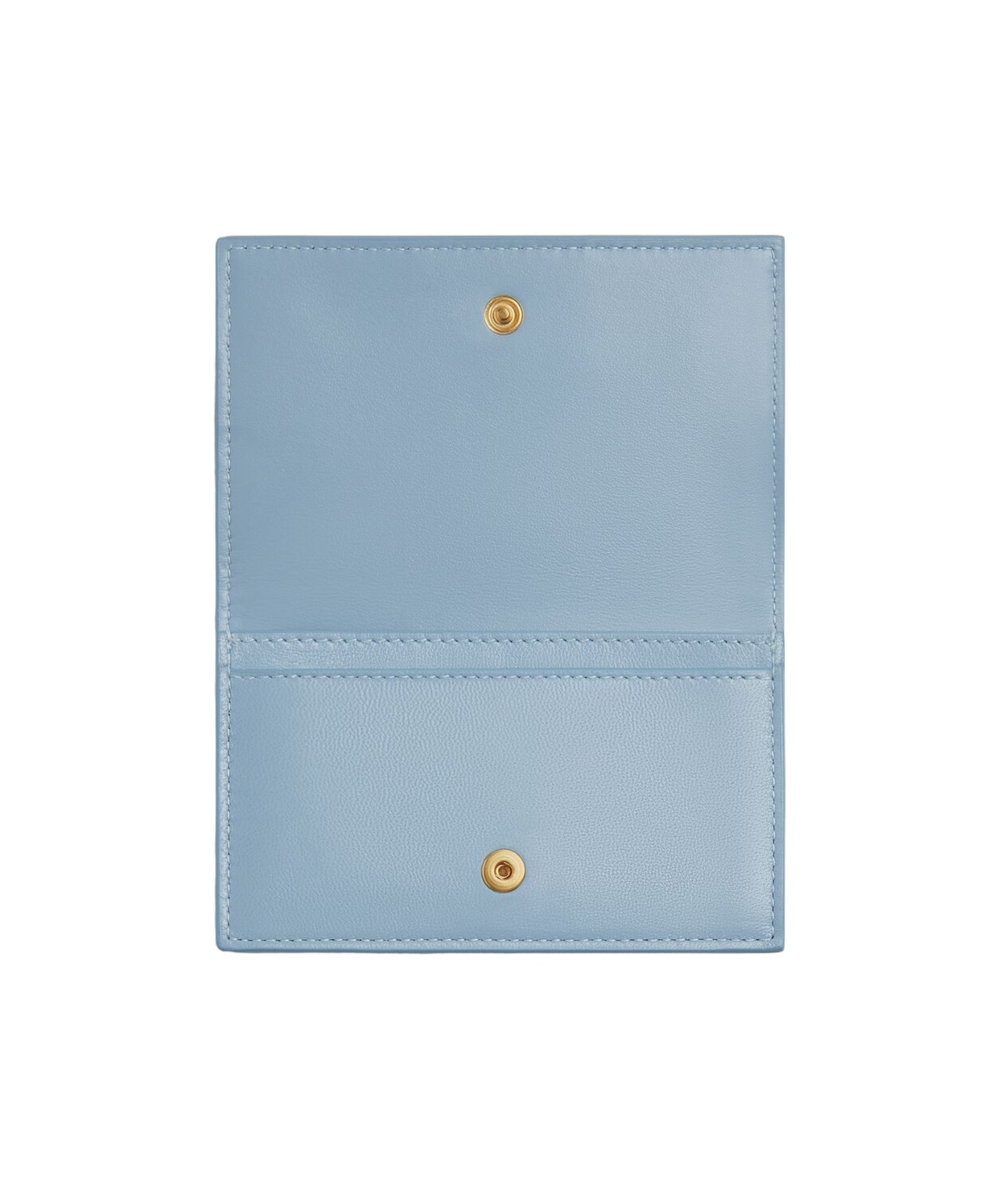 Bottega Veneta Cassette Intraccio Pattern Card Bag In Blue