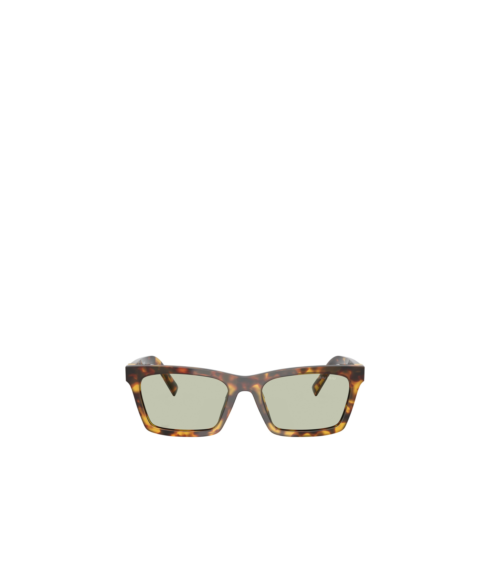 Miu Miu Full Frame Sunglasses In Nude