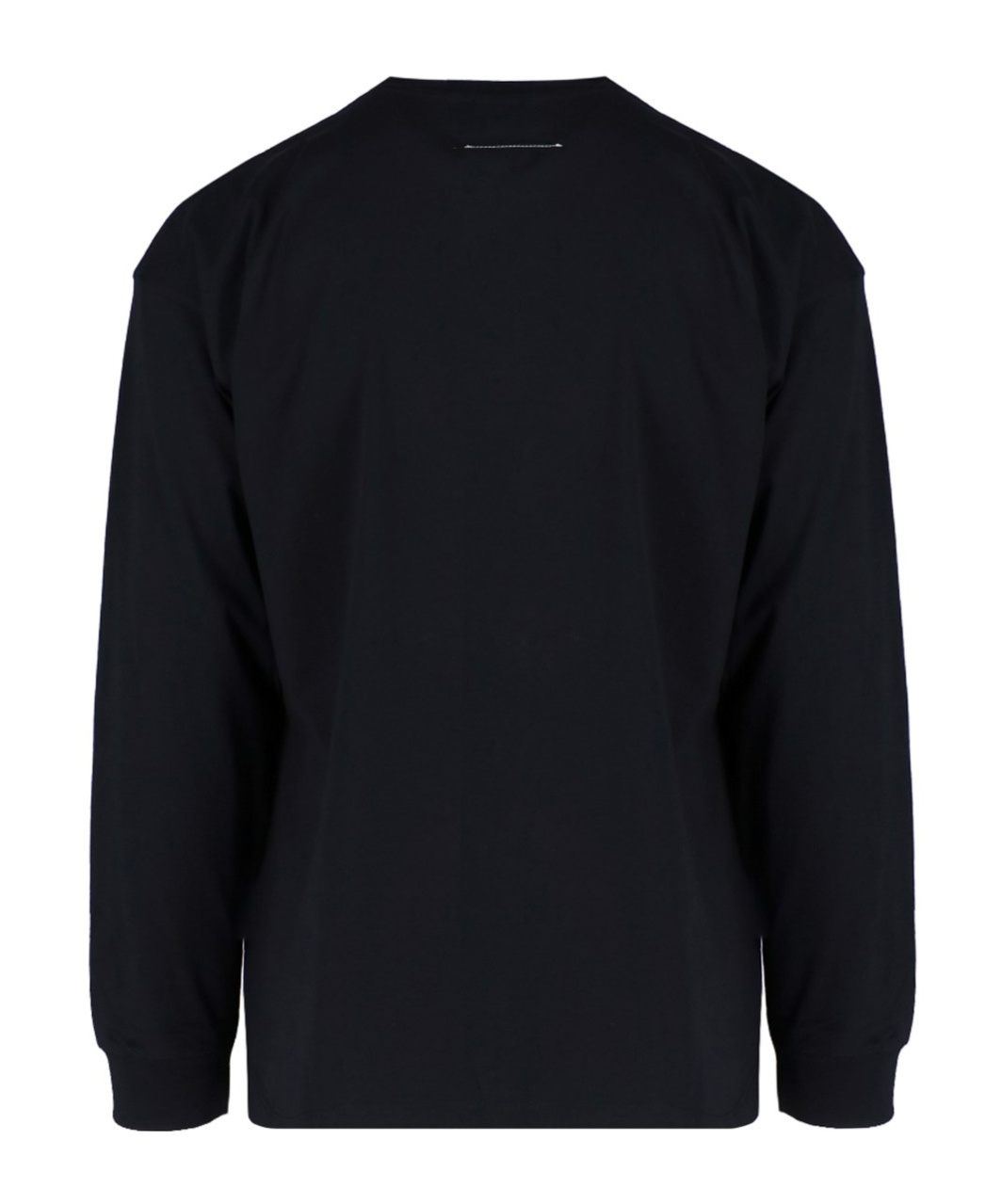 Mm6 Maison Margiela Wool Blend Sweater With Numeric Signature Label In Black