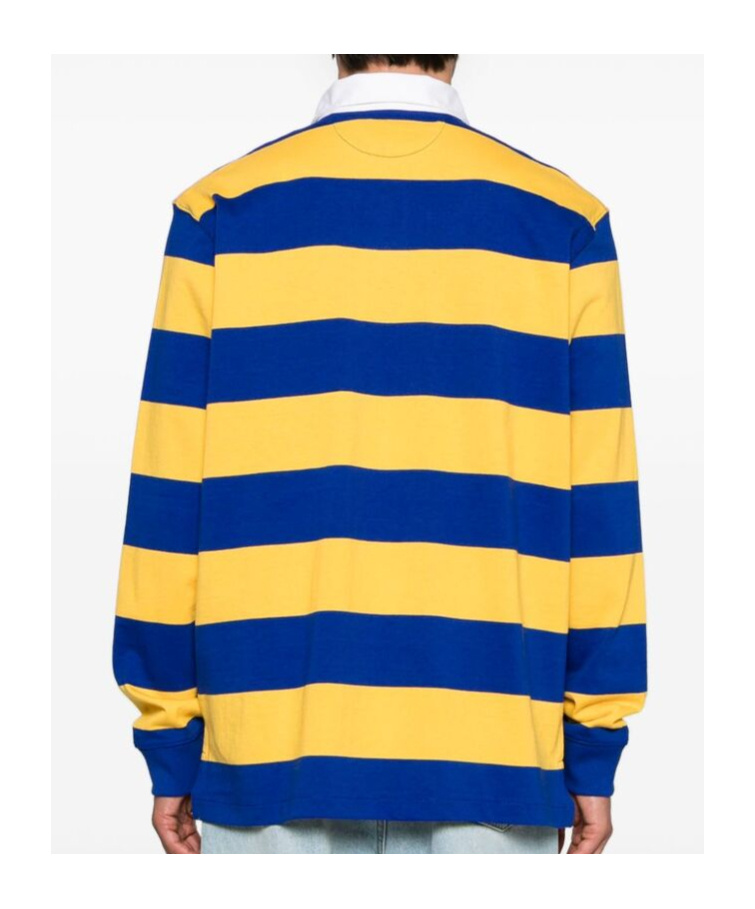 Shop Polo Ralph Lauren Polo Pony-motif Polo Shirt In Yellow