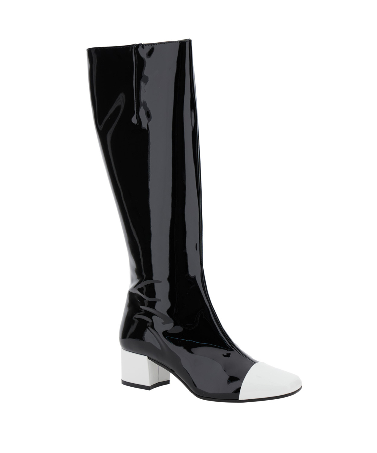 Carel Paris Side Zipper Boots In Black