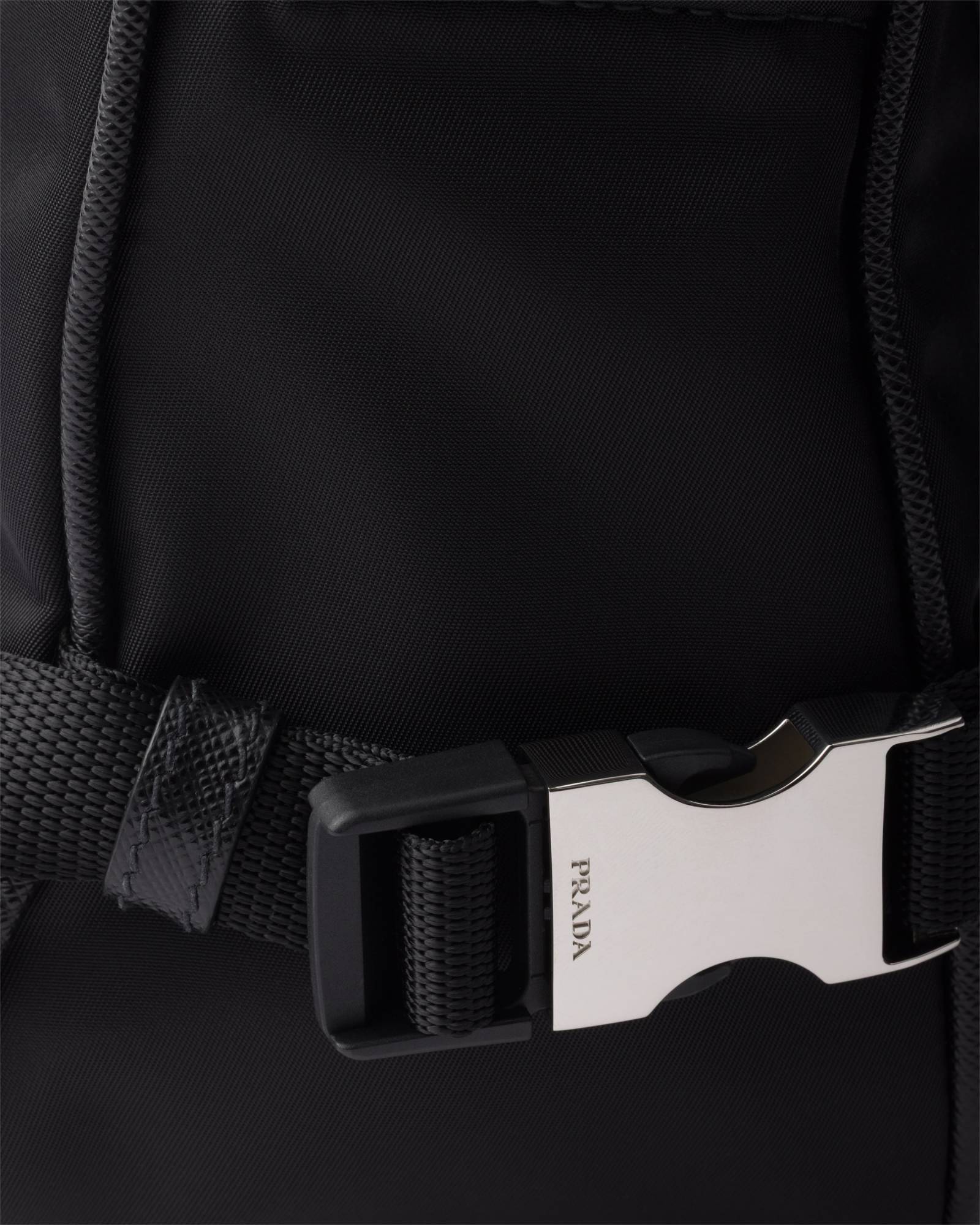 Prada Medium Re-nylon And Saffiano Leather Shoulder Bag