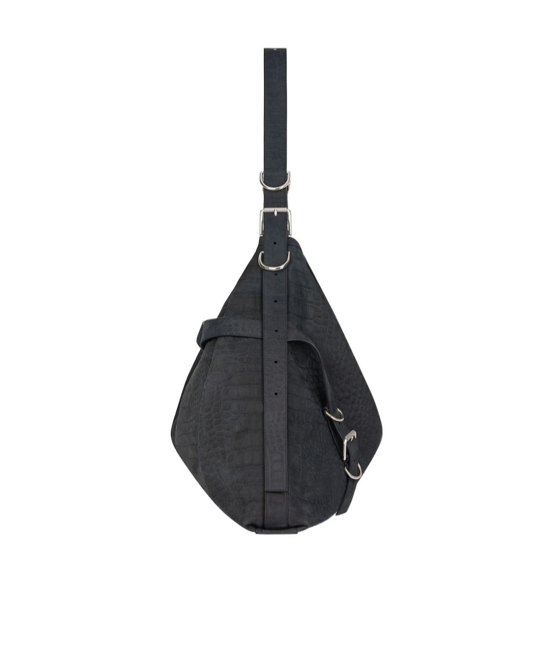Givenchy Large Leather Voyou Shoulder Bag In Black