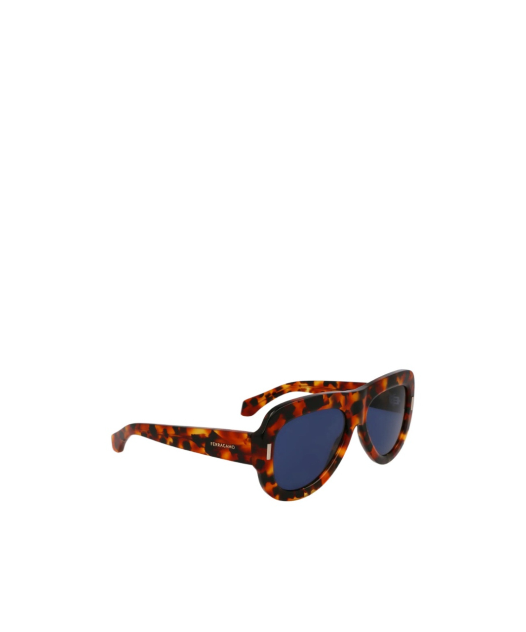 Ferragamo Rivets 57mm Aviator Sunglasses In Brown