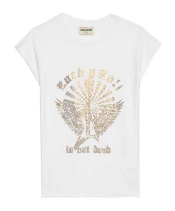 Shop Zadig & Voltaire Zadig Voltaire Cloe Tank Top In White