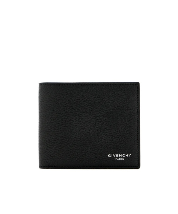 Givenchy Textured Leather Wallet With Coin Pocket In Black
