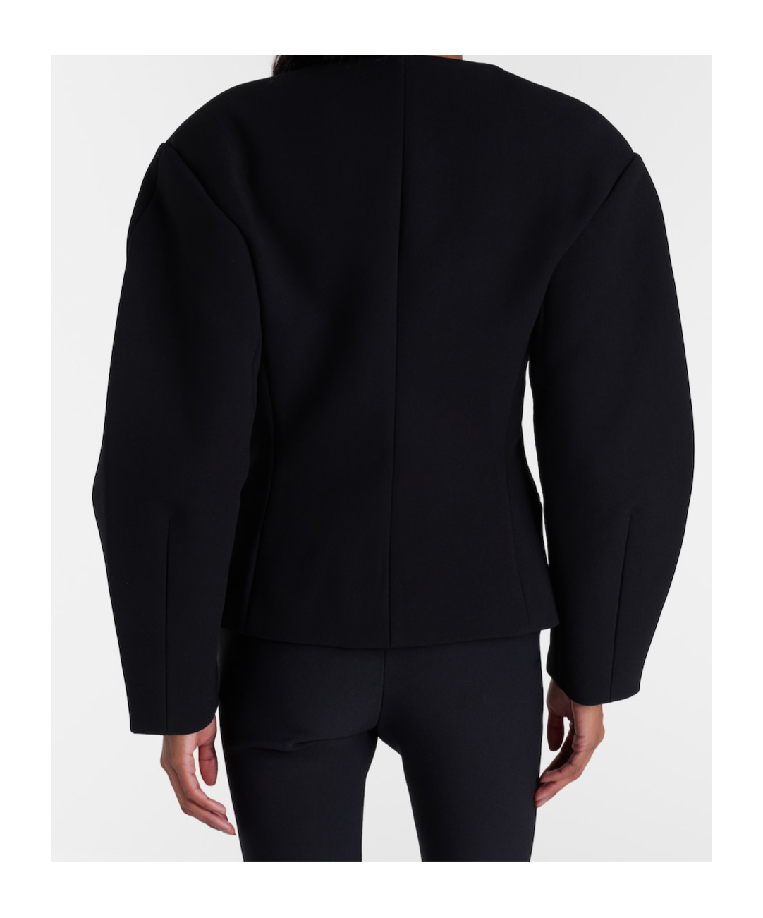 Jacquemus Oval Jacket In Black