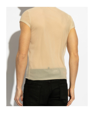 Shop Dsquared2 Mini Fit Homocore T-shirt In Nude
